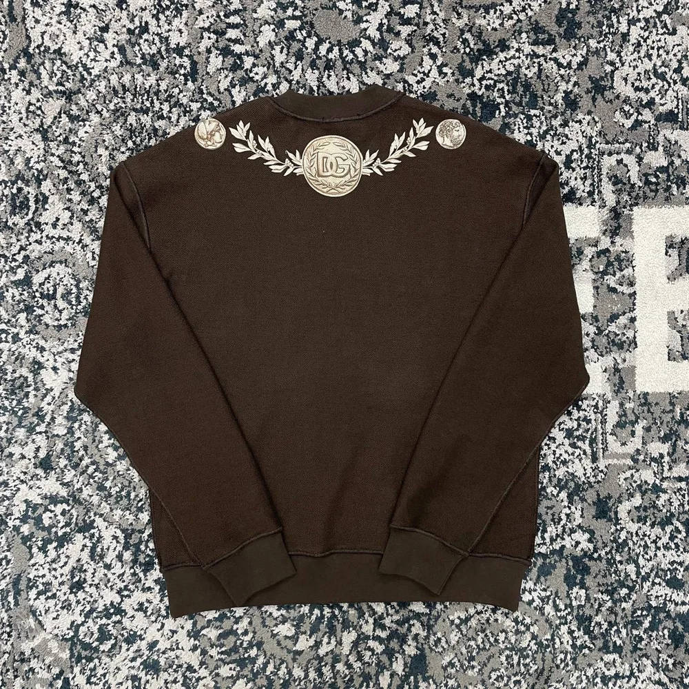 돌체앤가바나 그래픽 프린트 코튼 맨투맨