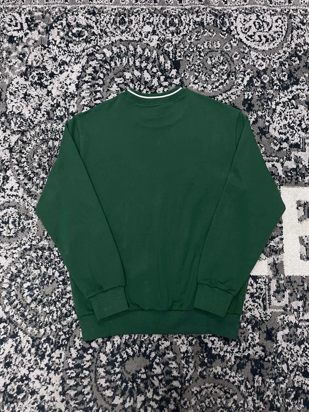 구찌 코튼 그린 저지 맨투맨