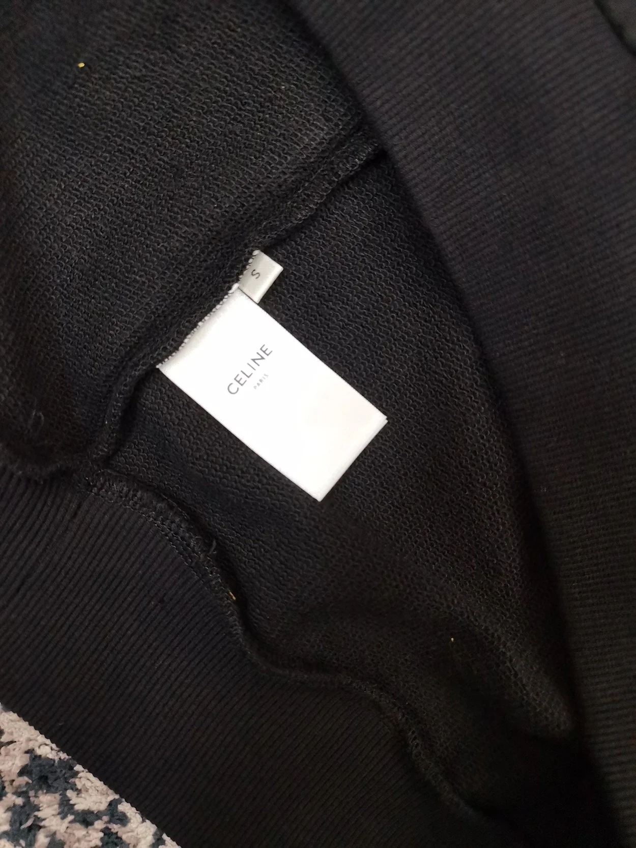 셀린느 파리스 코튼 플리스 맨투맨