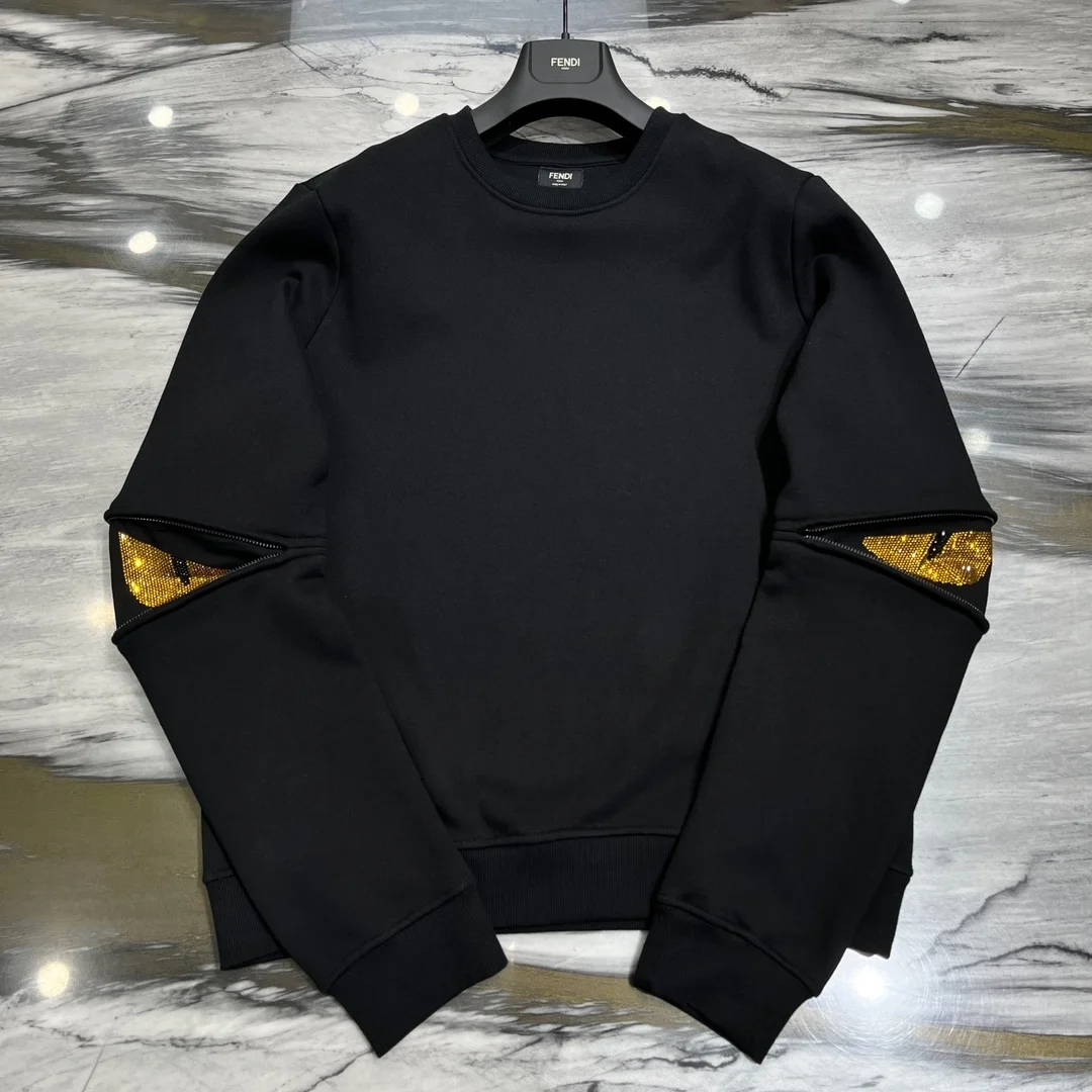 펜디 암지퍼 맨투맨