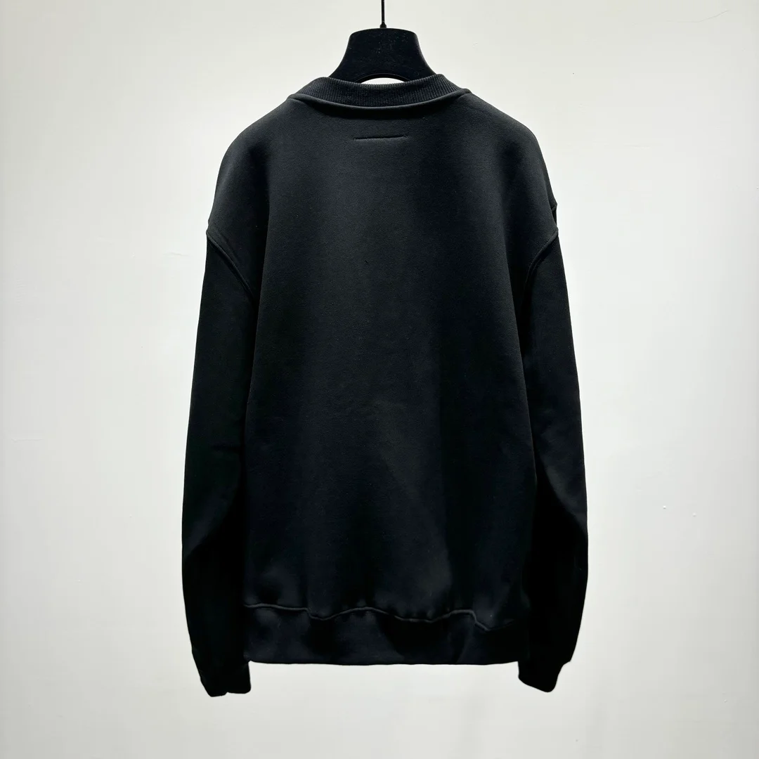 메종 마르지엘라 프린트 코튼 맨투맨