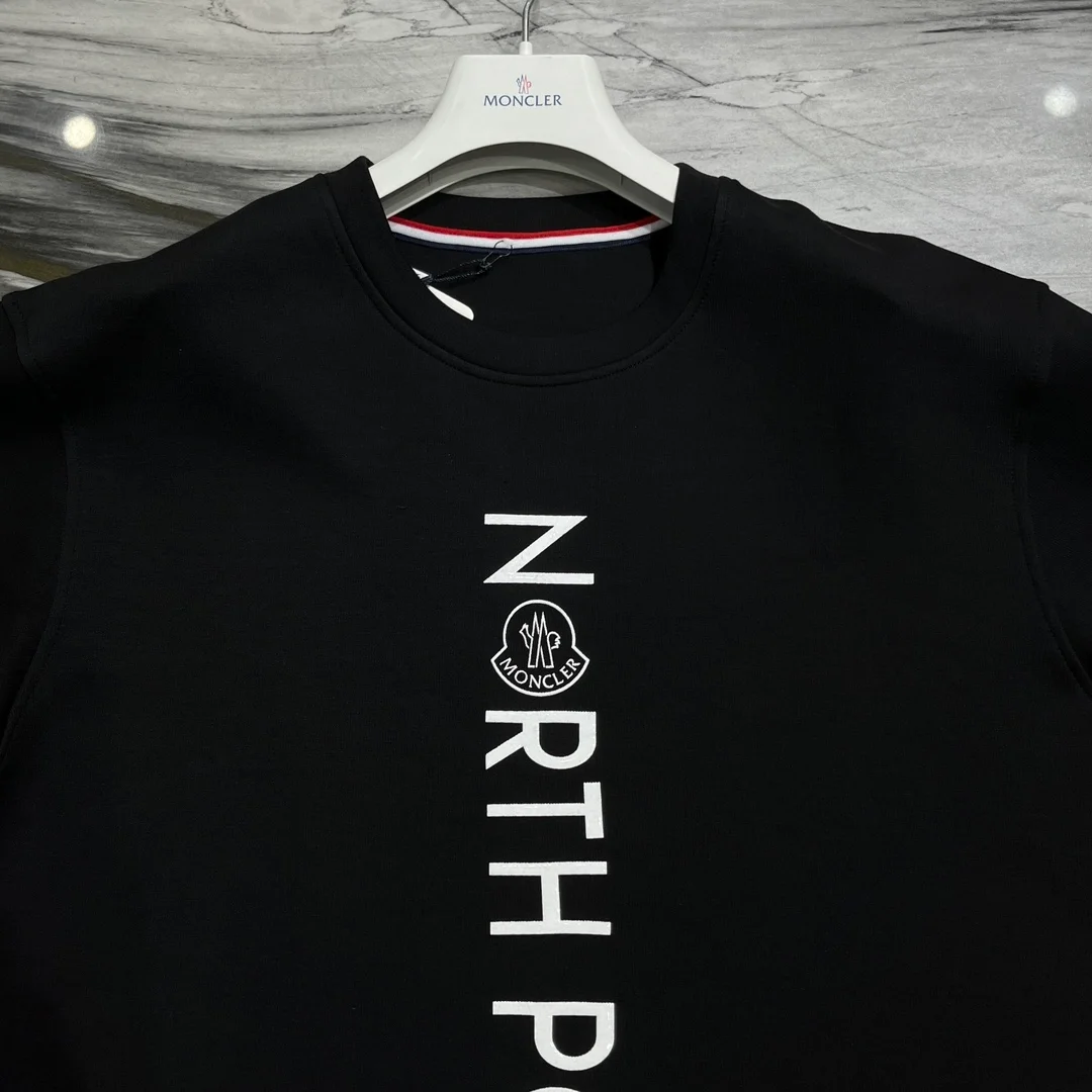 몽클레어 프린트 모티프 스웻 맨투맨