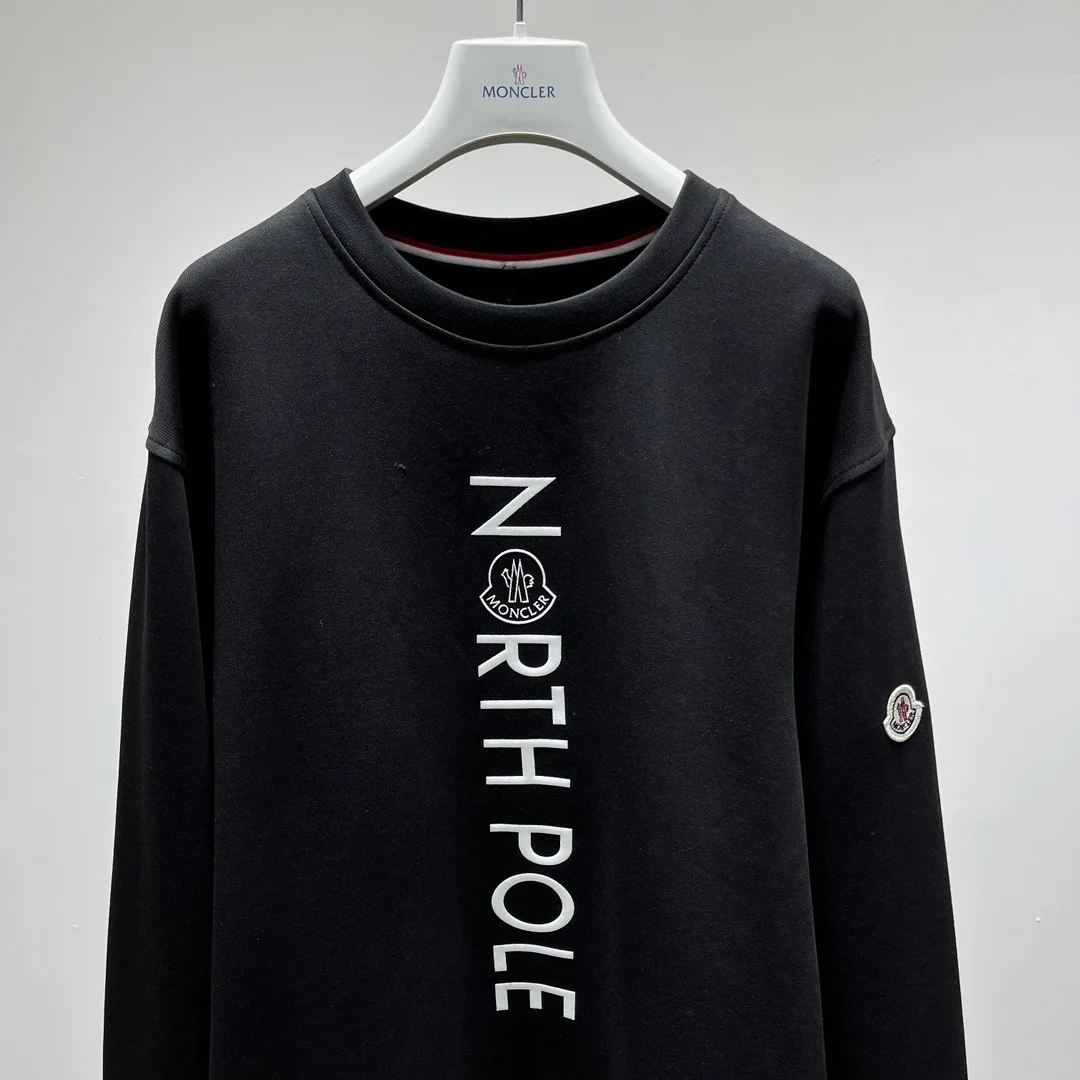 몽클레어 프린트 모티프 스웻 맨투맨