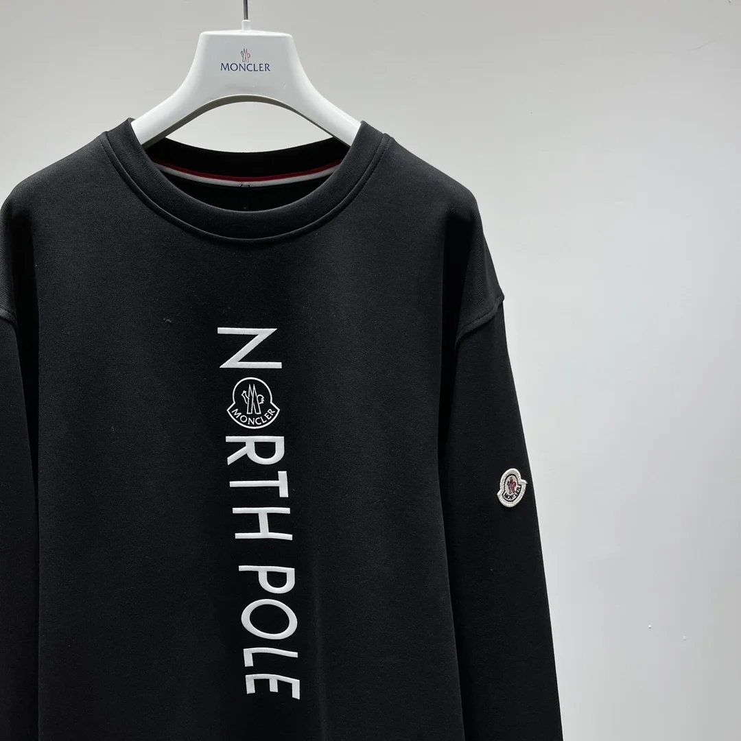 몽클레어 프린트 모티프 스웻 맨투맨