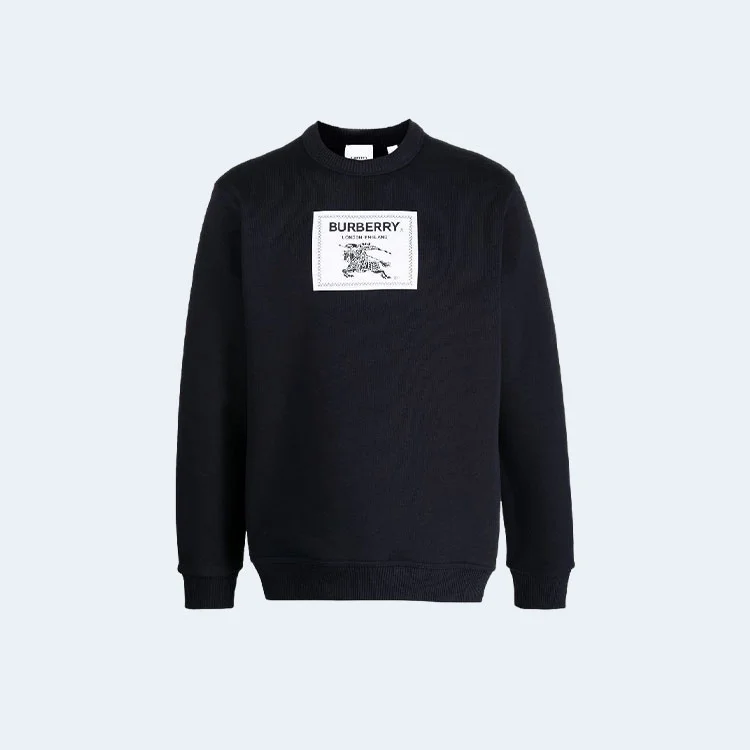 버버리 프로섬 로고 라벨 맨투맨