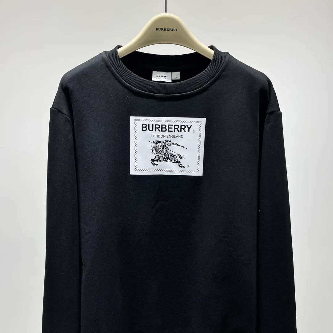 버버리 프로섬 로고 라벨 맨투맨