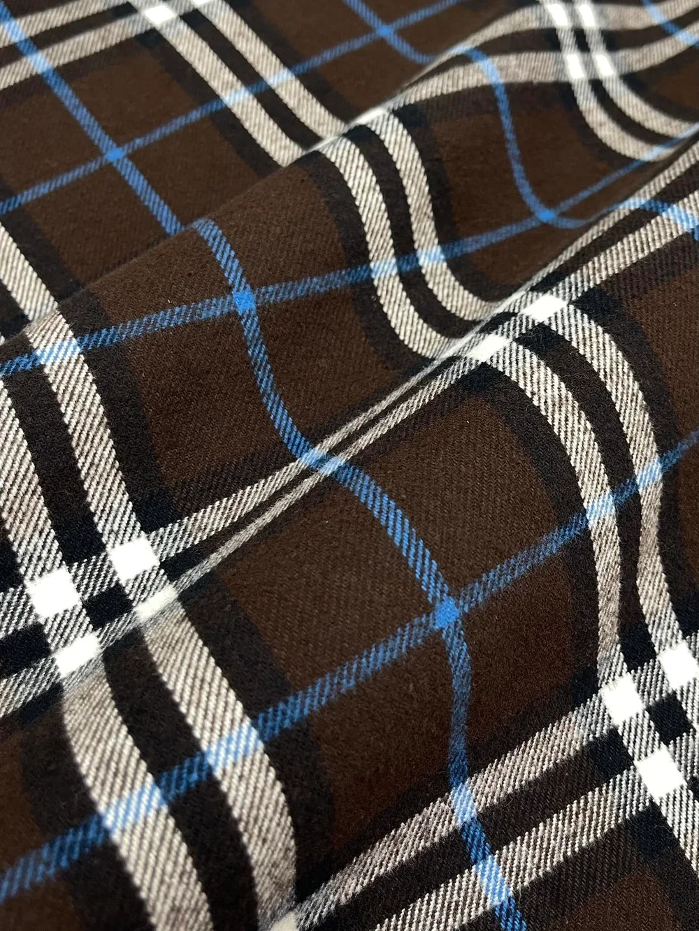 버버리 체크 울 셔츠