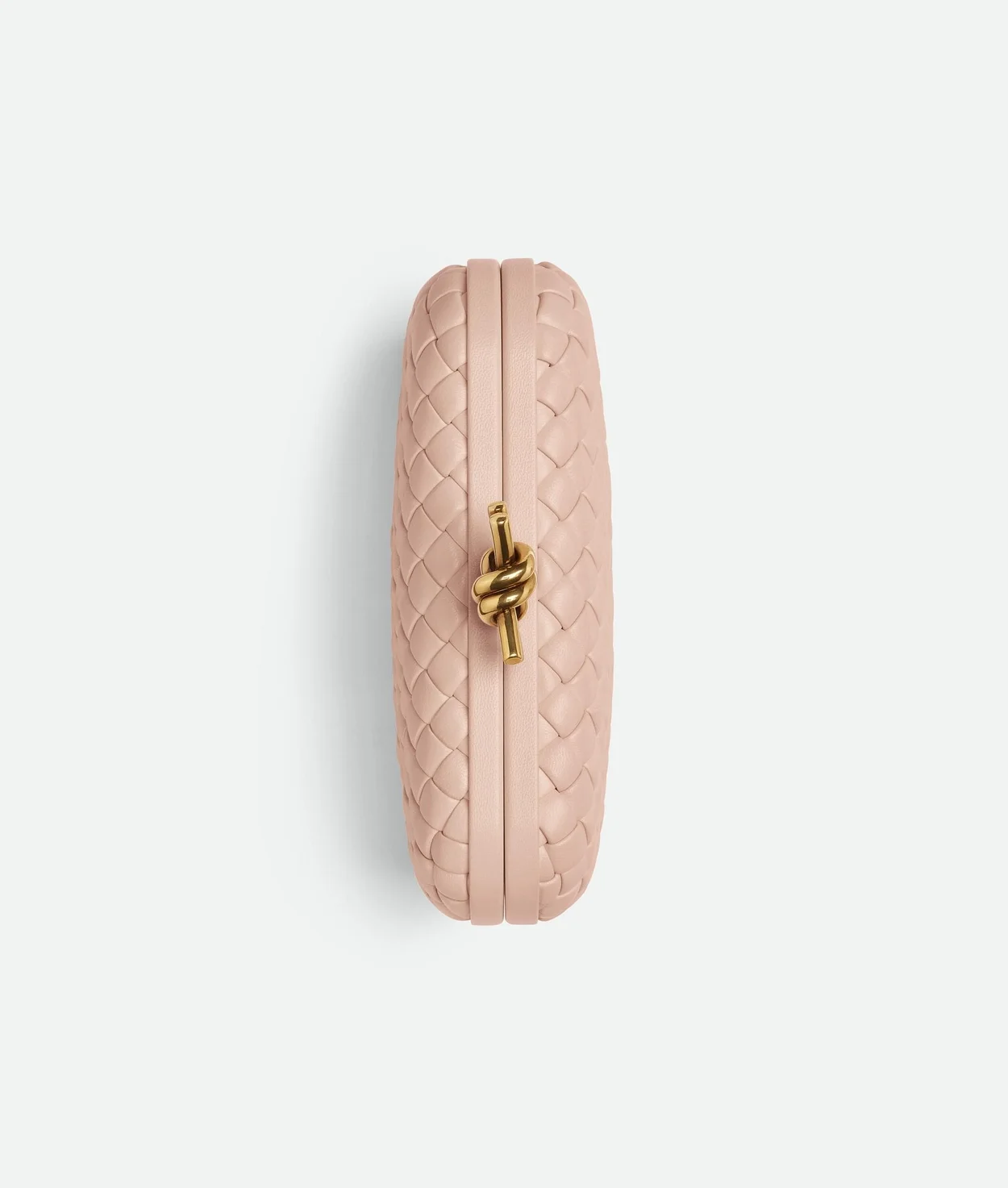 보테가 베네타 놋 클러치 핑크