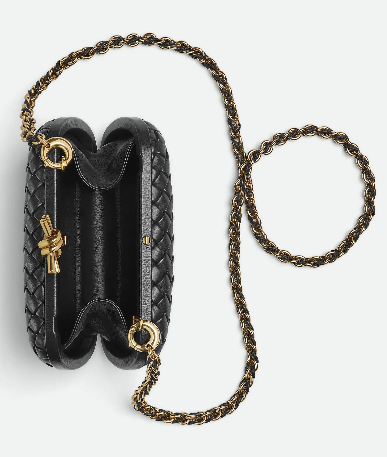 보테가 베네타 놋 체인 클러치백 (2color)