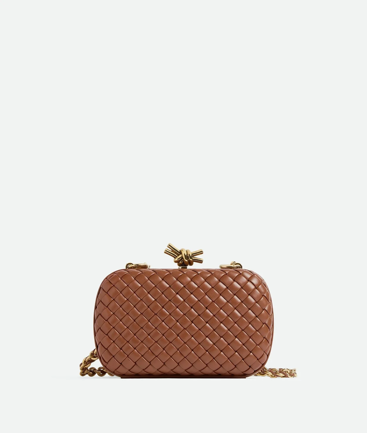 보테가 베네타 놋 체인 클러치백 (2color)