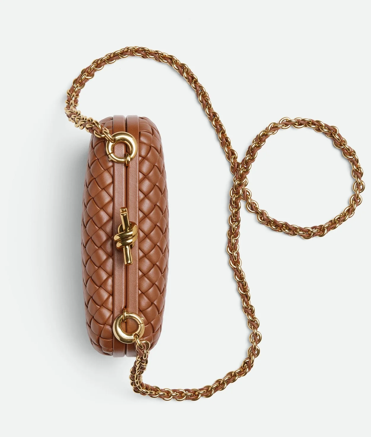 보테가 베네타 놋 체인 클러치백 (2color)