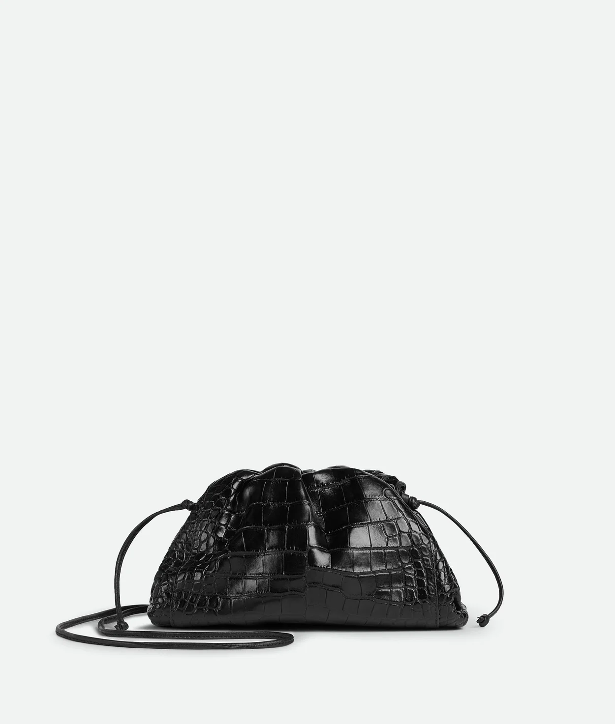 보테가 베네타 크로커다일 미니 파우치 (2color)