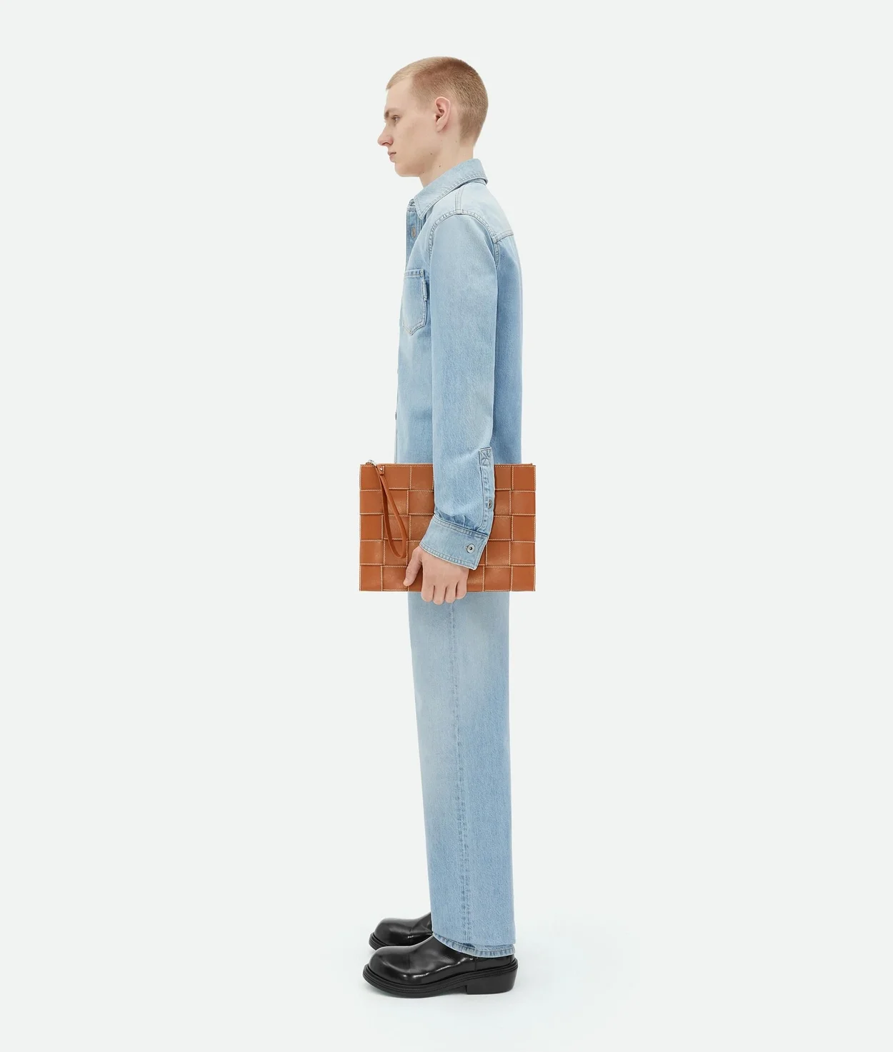 보테가 베네타 라지 카세트 파우치 (2color)