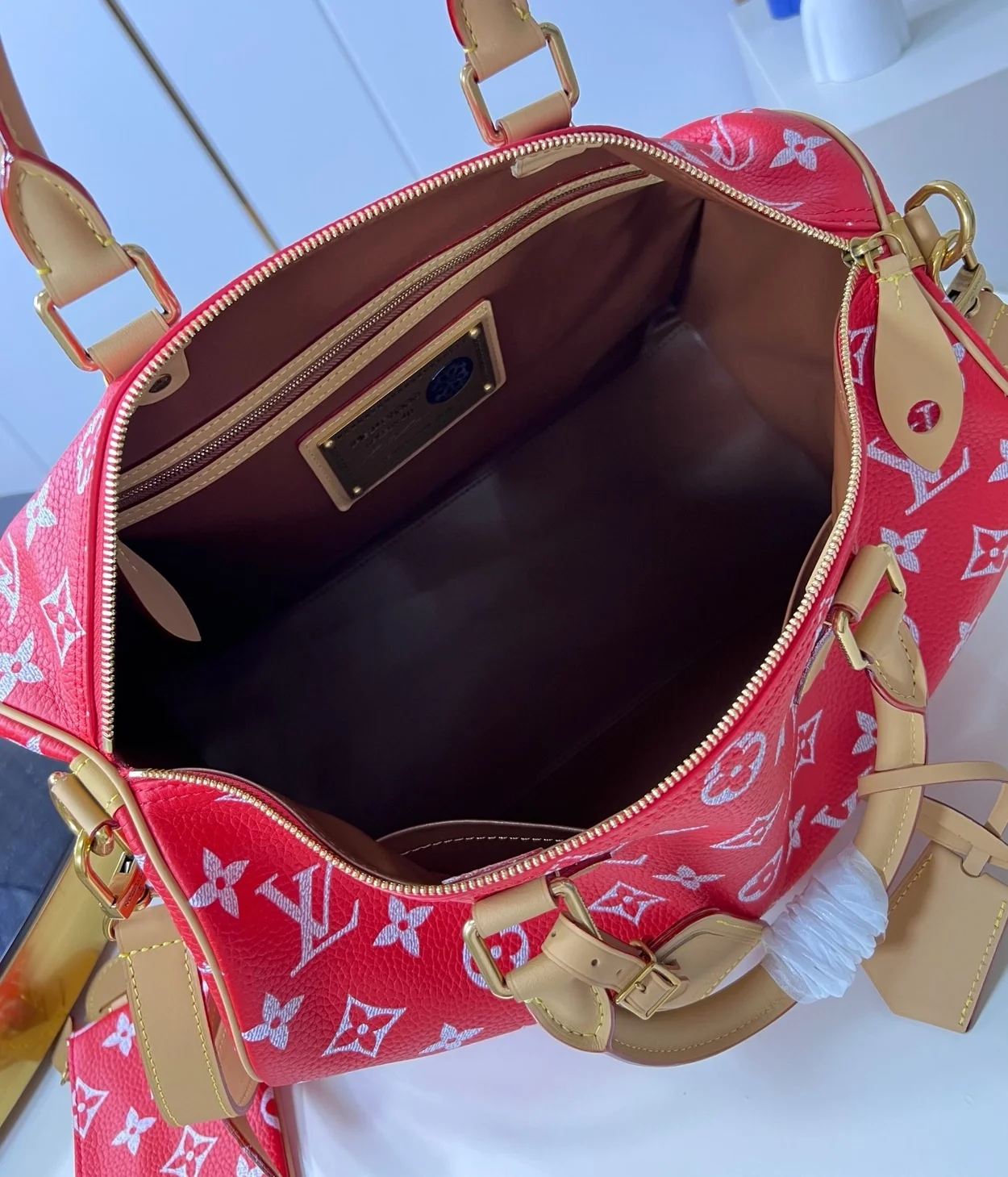 루이비통 런웨이 스피디 P9 반둘리에 40 M24420