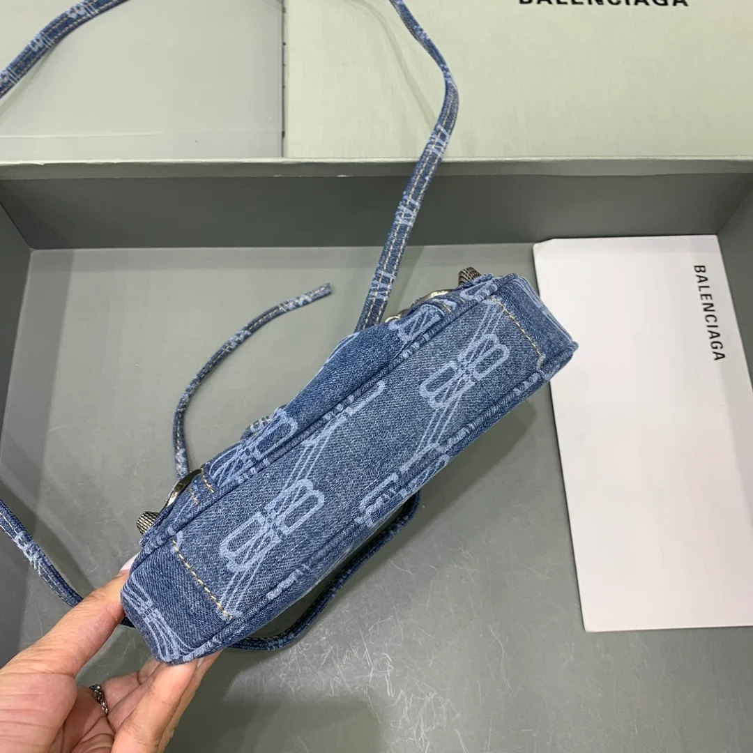 발렌시아가 르 카골 미니 데님 오버 올