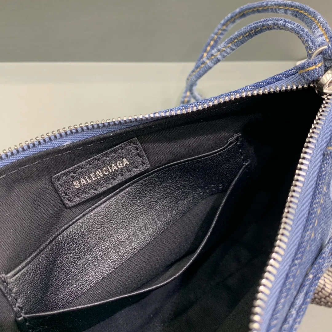 발렌시아가 르 카골 미니 데님 오버 올