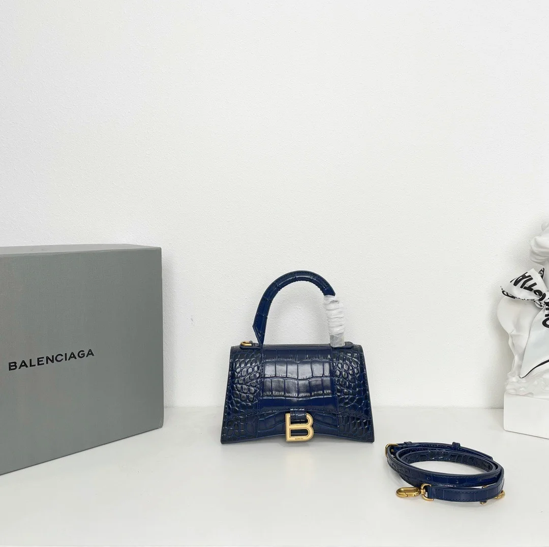 발렌시아가 아워글래스 샤이니 크로커다일