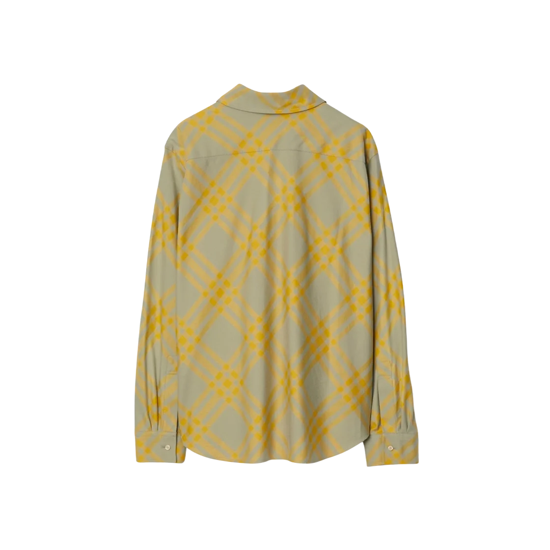 버버리 체크 코튼 셔츠 헌터