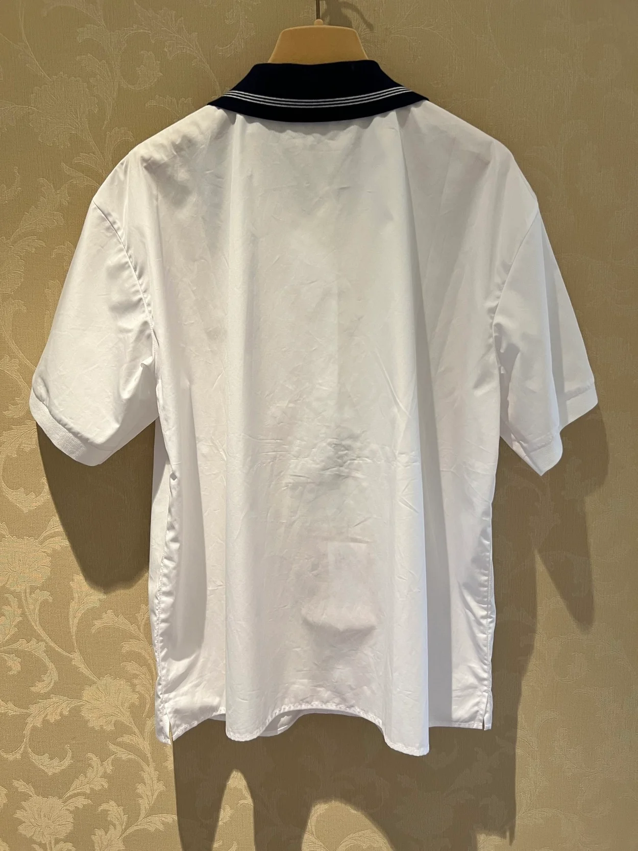 미우미우 포플린 셔츠 화이트