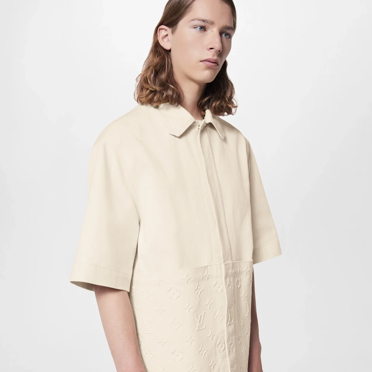 루이비통 모노그램 워크웨어 숏 슬리브 셔츠 1AAUOB