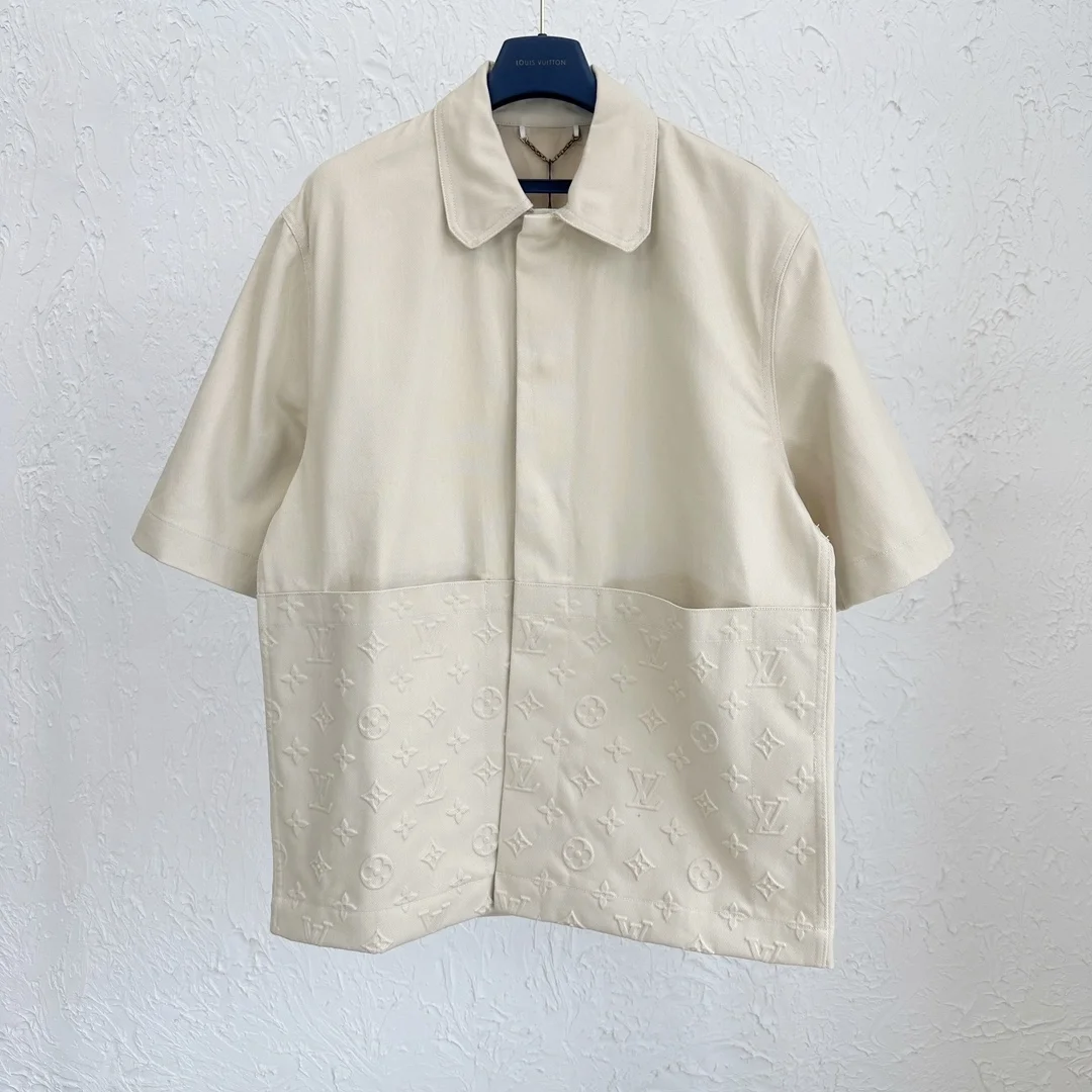루이비통 모노그램 워크웨어 숏 슬리브 셔츠 1AAUOB