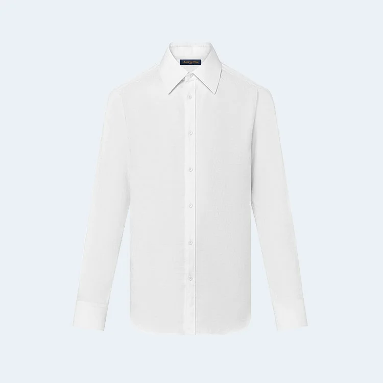 루이비통 롱 슬리브 슬림 셔츠 1AATVN