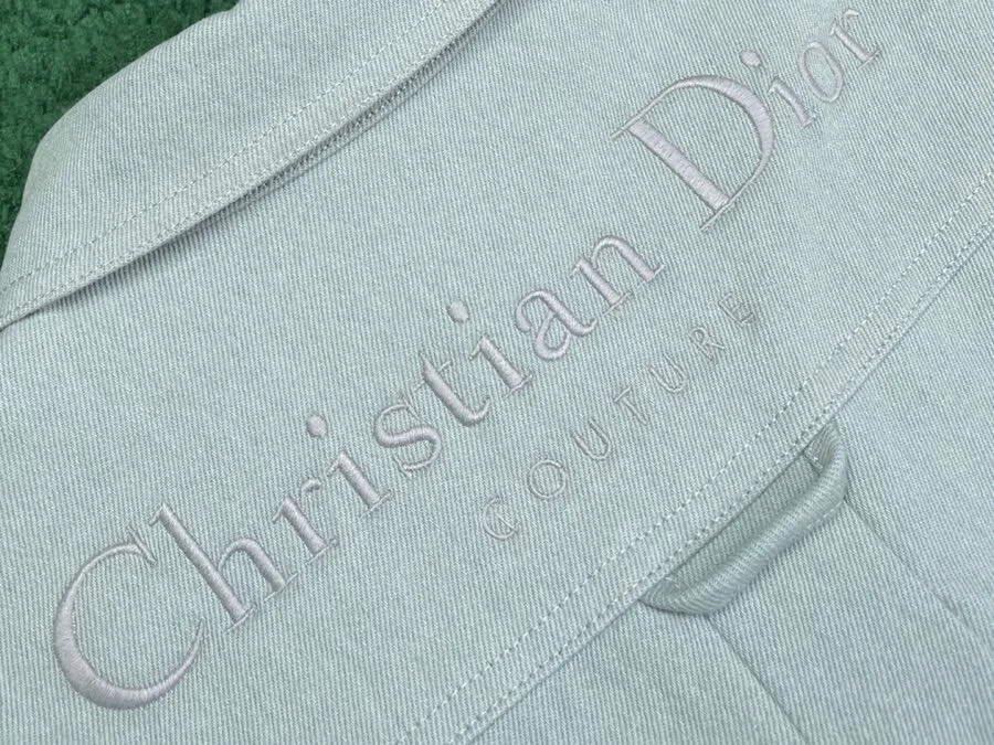 디올 꾸뛰르 리버스 셔츠 블루