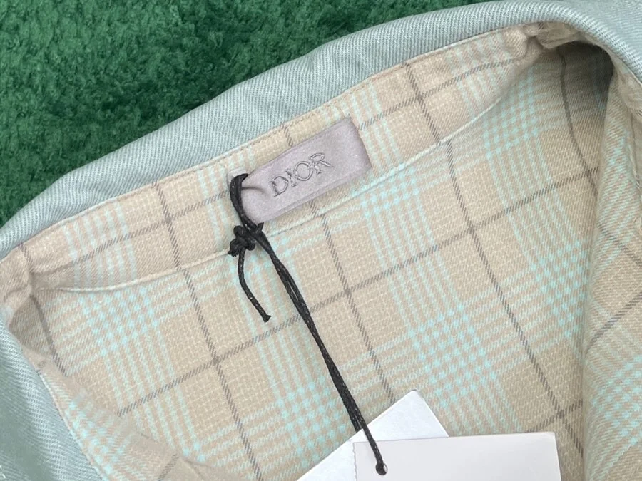 디올 꾸뛰르 리버스 셔츠 블루