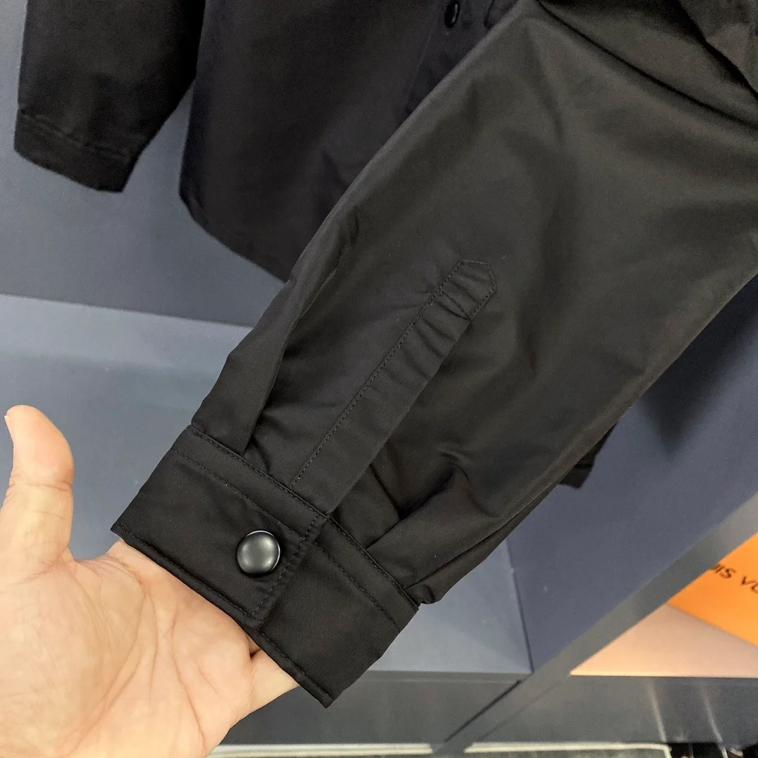 프라다 리나일론 셔츠 블랙