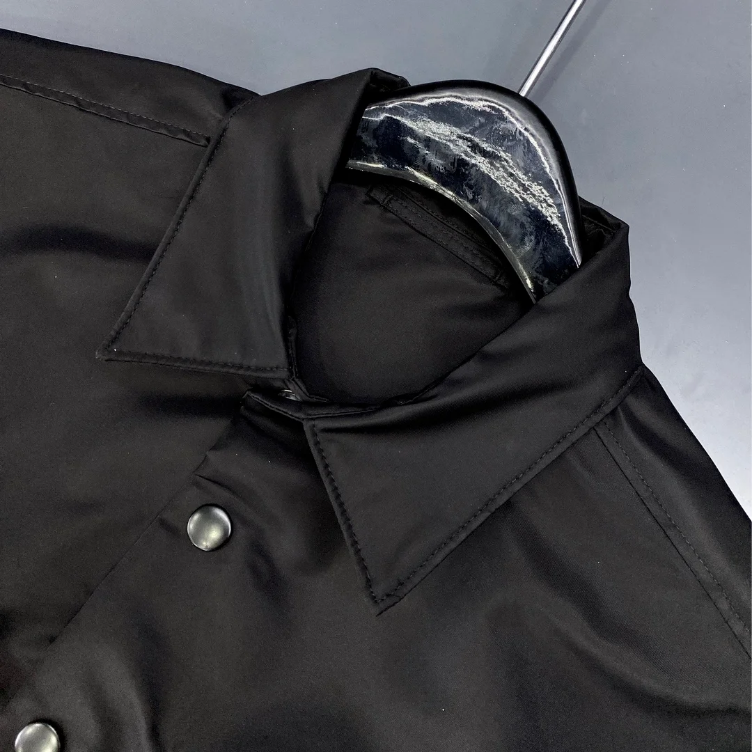 프라다 리나일론 셔츠 블랙