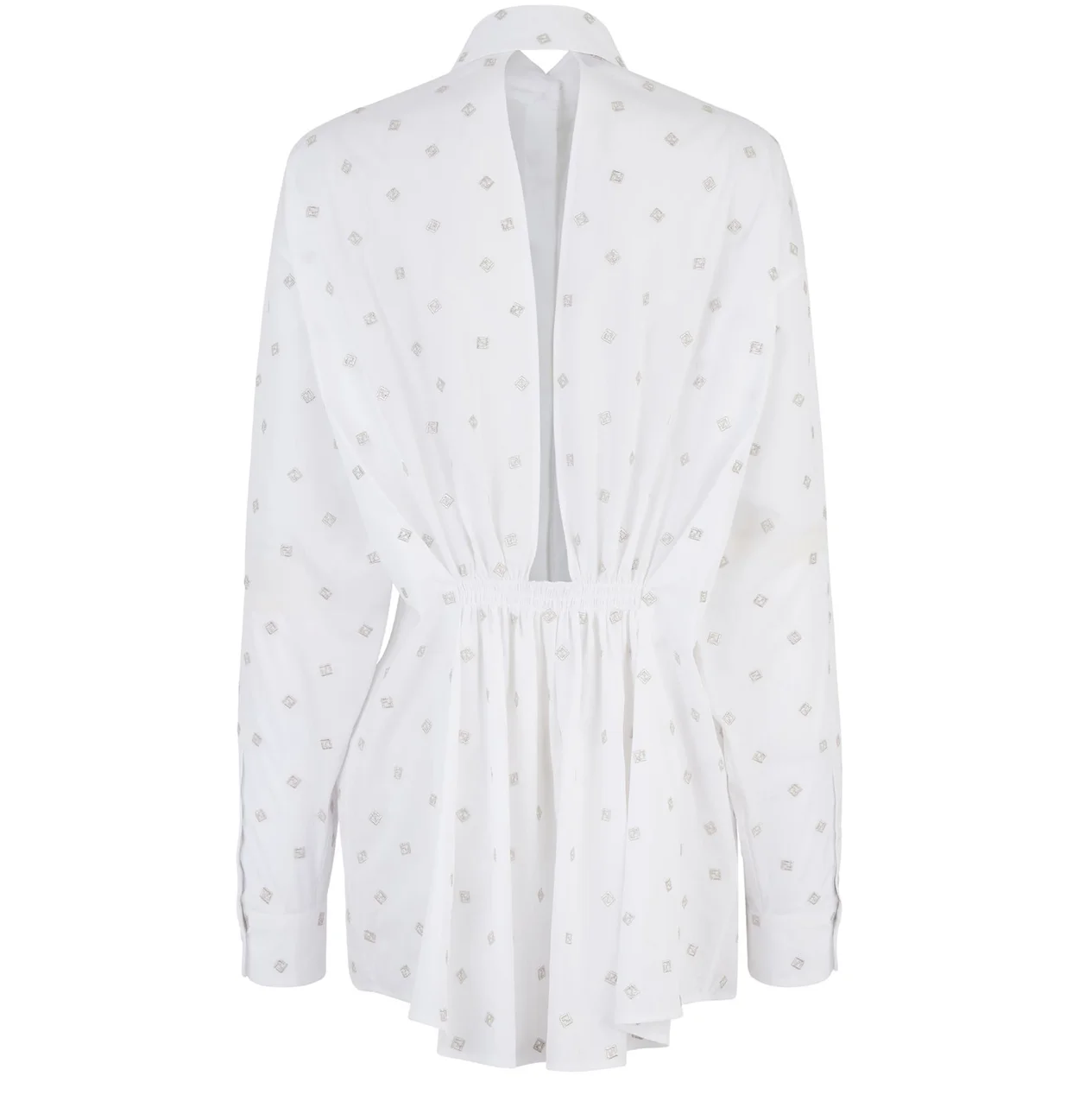 펜디 컷아웃 셔츠 드레스