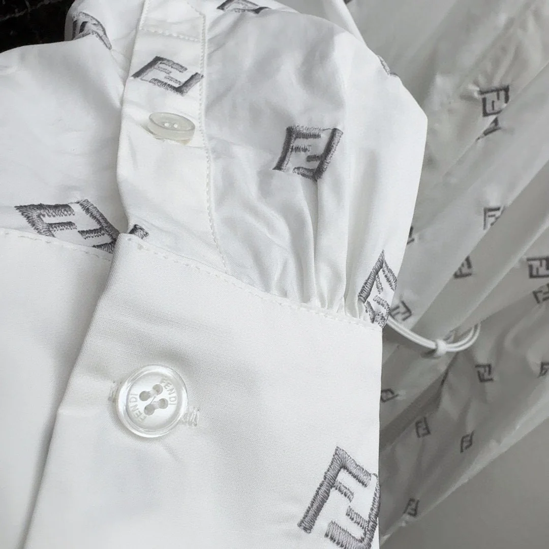 펜디 컷아웃 셔츠 드레스