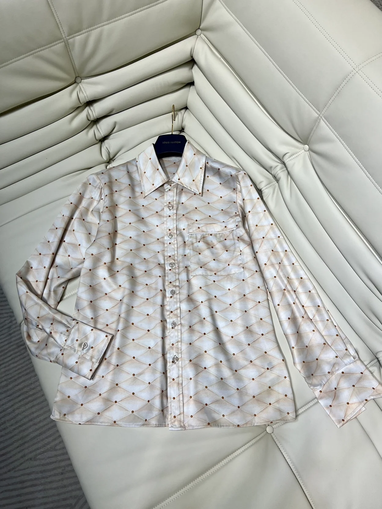 루이비통 3D 말레타주 프린트 파자마 셔츠 1AFFYE