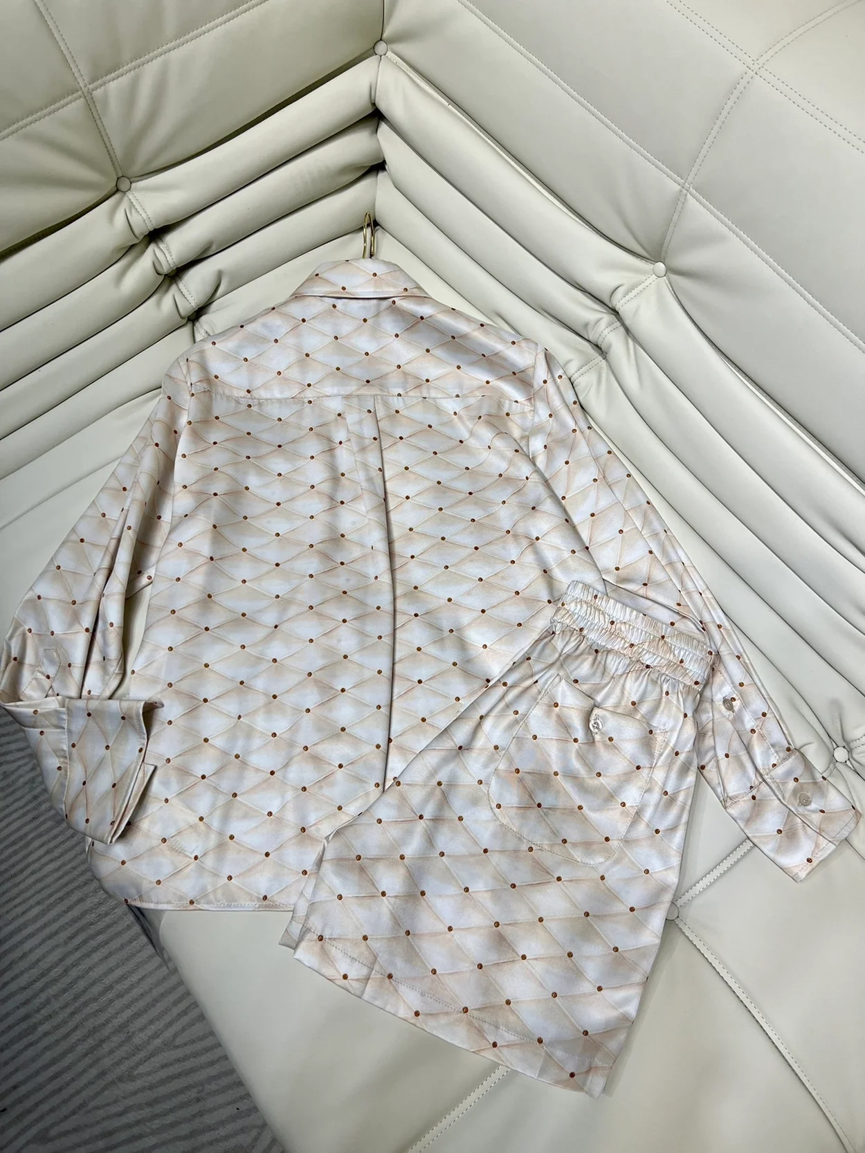 루이비통 3D 말레타주 프린트 파자마 셔츠 1AFFYE