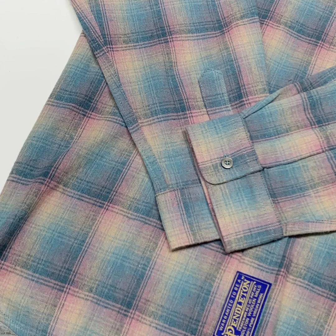 메종 마르지엘라 체크 울 셔츠