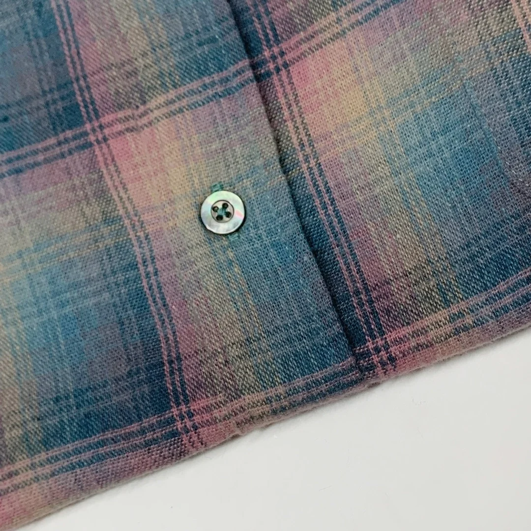 메종 마르지엘라 체크 울 셔츠