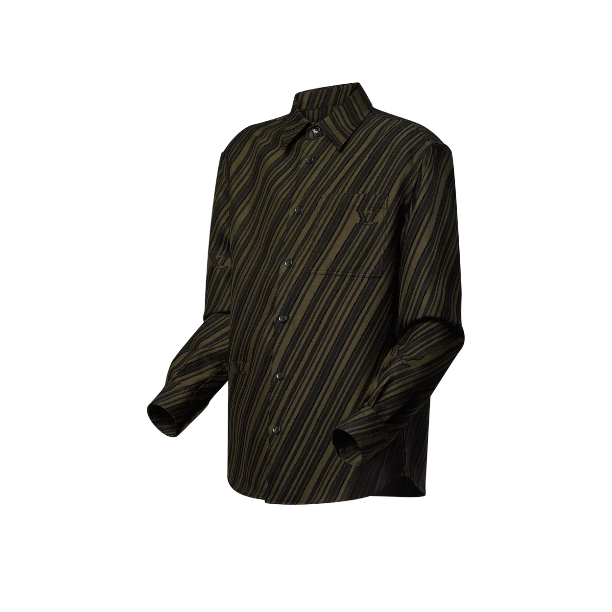 루이비통 코튼 자카드 셔츠 1AFAU5