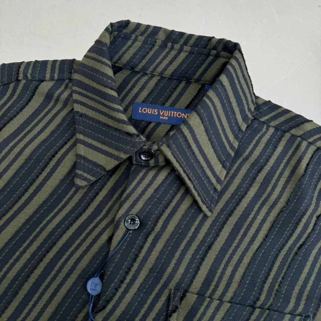 루이비통 코튼 자카드 셔츠 1AFAU5