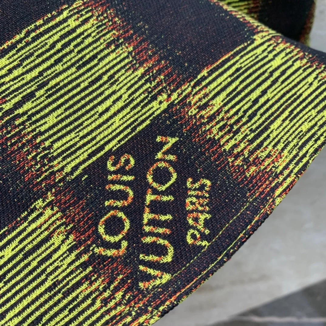 루이비통 쇼트 슬리브 다미에 울 셔츠 1AFAW9