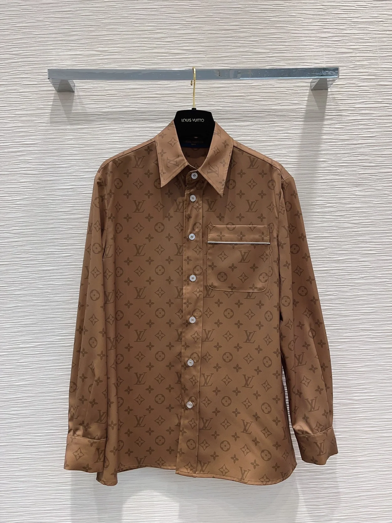 루이비통 모노그램 프린트 파자마 셔츠 1AFGW4