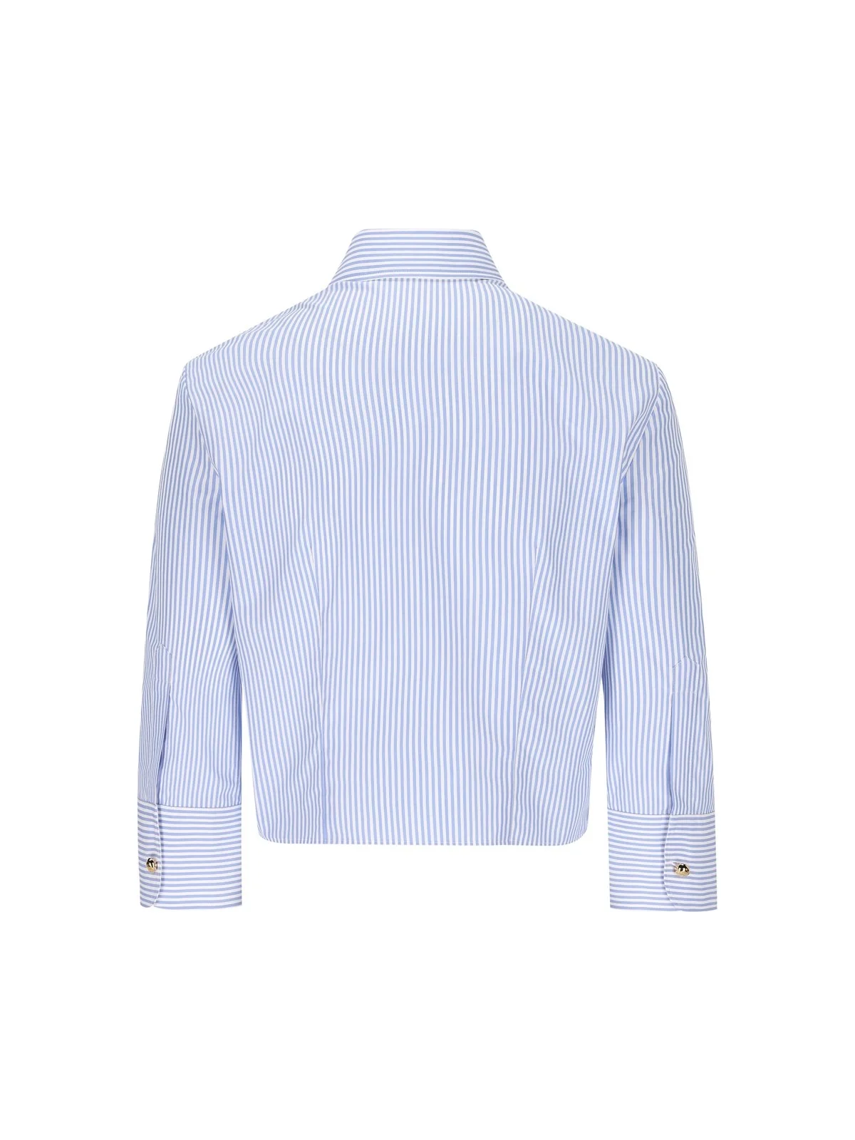 프라다 버튼업 스트라이프 셔츠