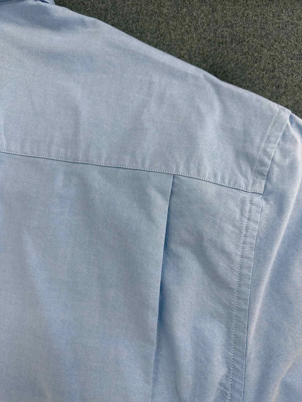 톰브라운 RWB 스트라이프 디테일 셔츠 블루