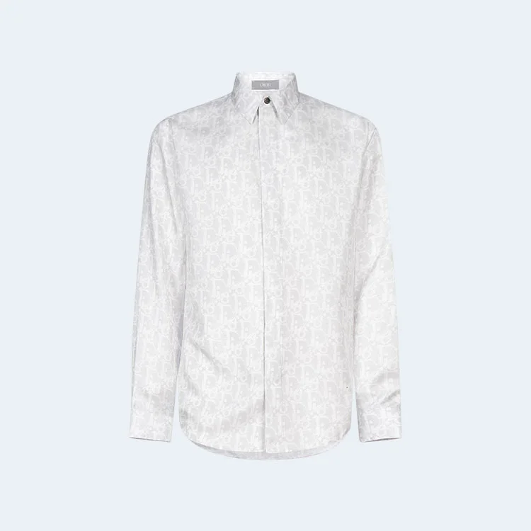 디올 오블리크 화이트 셔츠