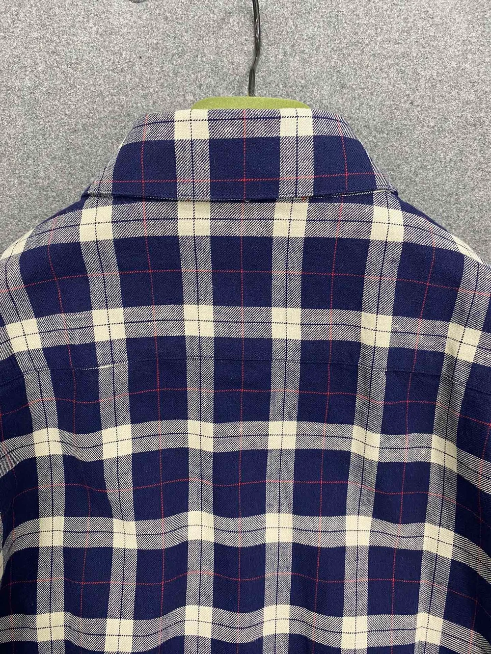 구찌 플레이드 체크 패턴 셔츠