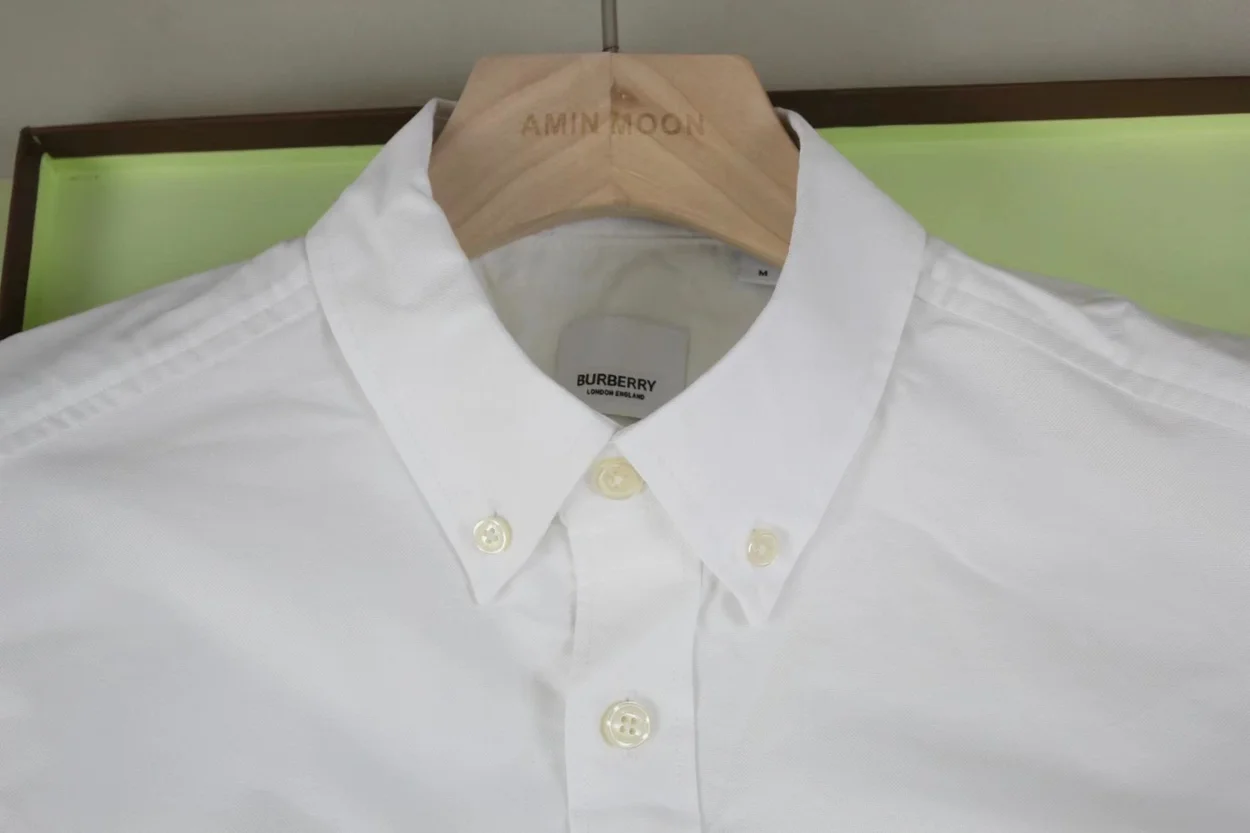 버버리 코튼 트래포트 셔츠