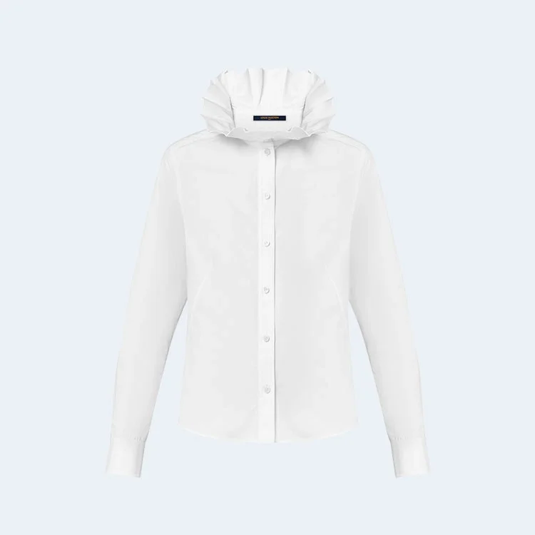 루이비통 핀 칼라 셔츠 1AFFMU