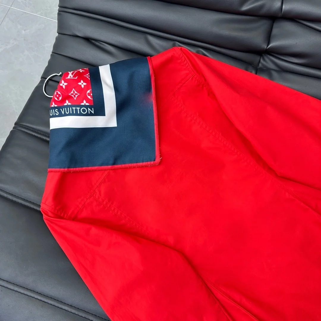 루이비통 트리컬러 모노그램 스카프 셔츠 1AC0CK