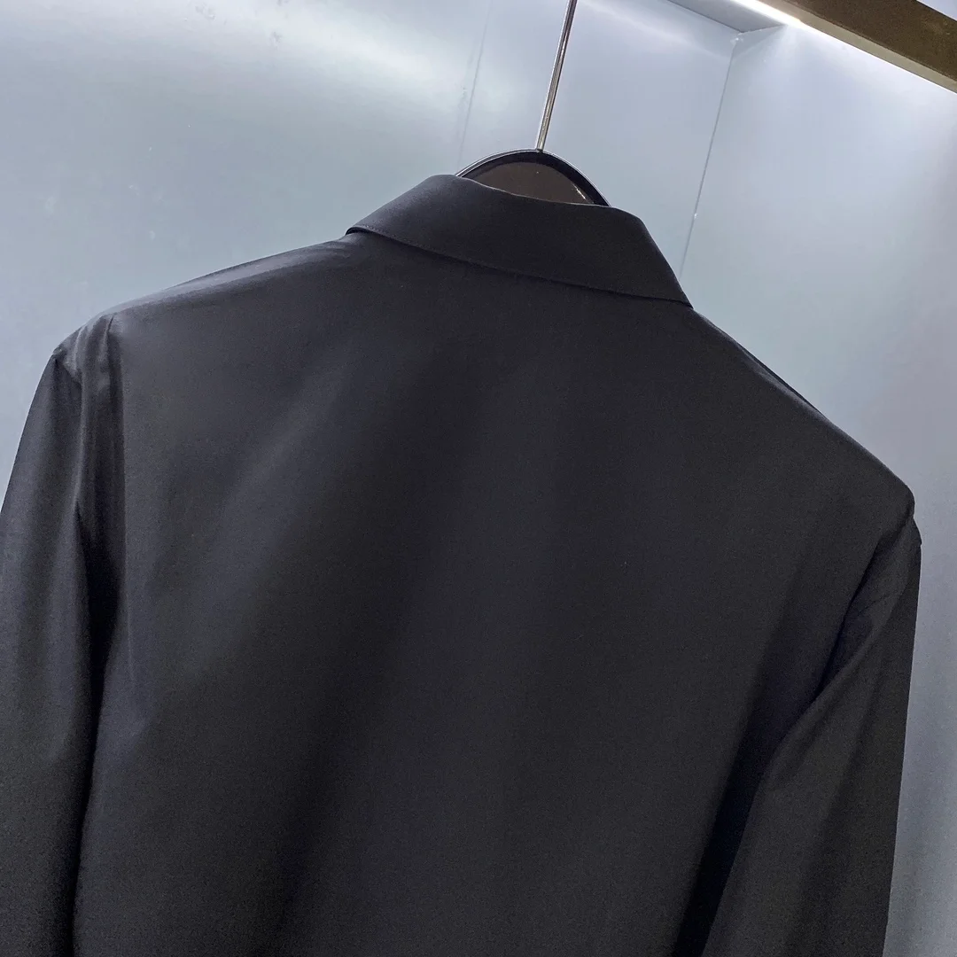 디올 Couture 네이비 코튼 셔츠