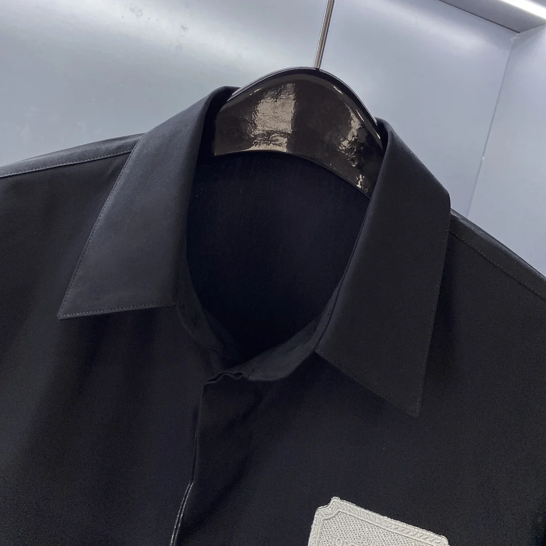 디올 Couture 네이비 코튼 셔츠