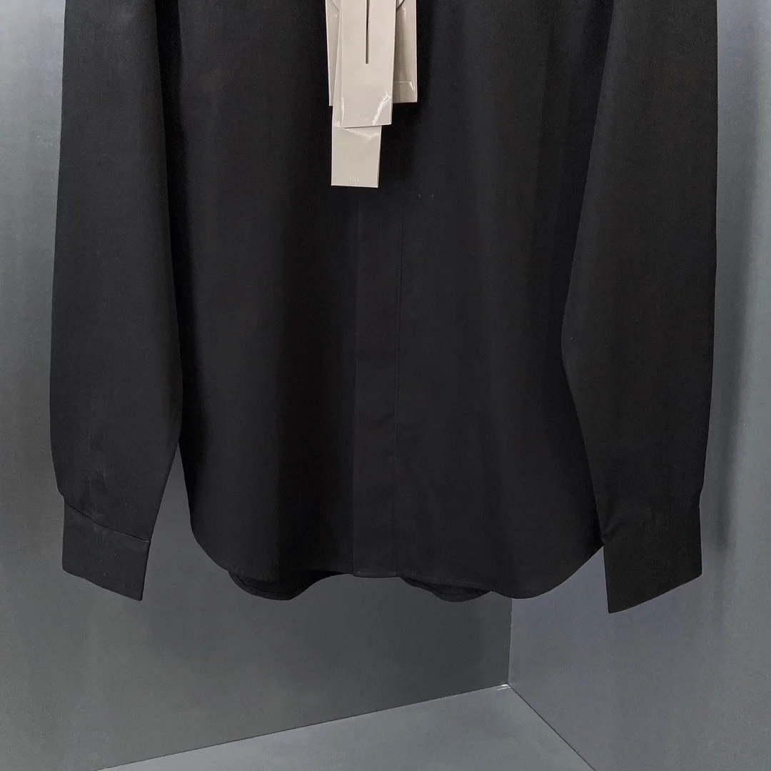 디올 Couture 네이비 코튼 셔츠